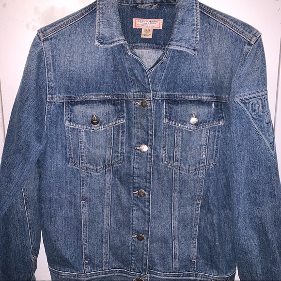 GUESS- DENIM JACKET - Picture 4 of 5